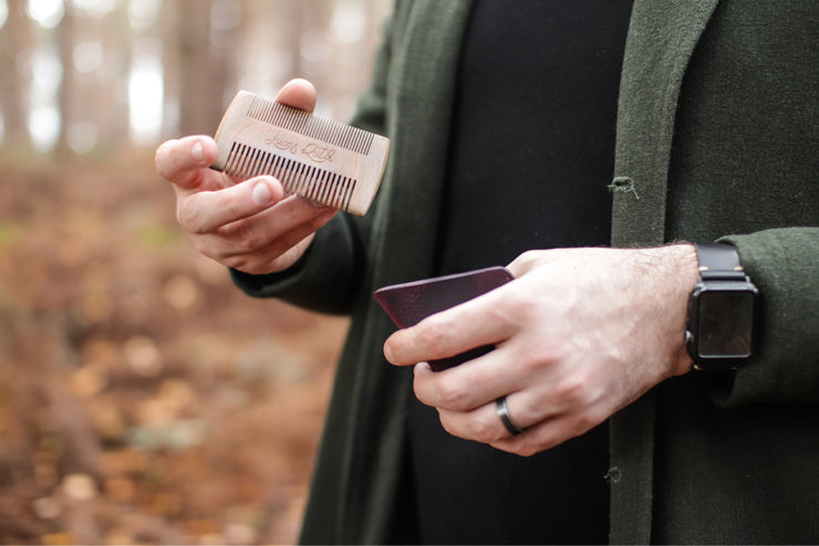 Beard Comb and Pouch